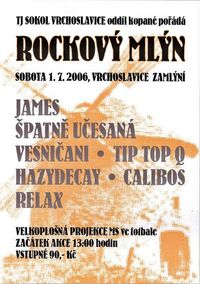 © Rockový mlýn Vrchoslavice - 2007