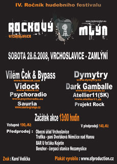 © Rockový mlýn Vrchoslavice - 2008